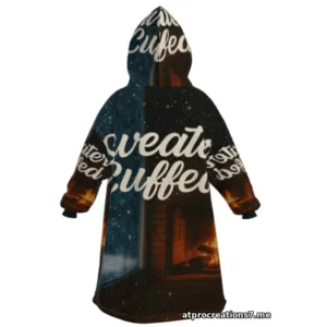 Sweater Cuffed Hoodie Blanket